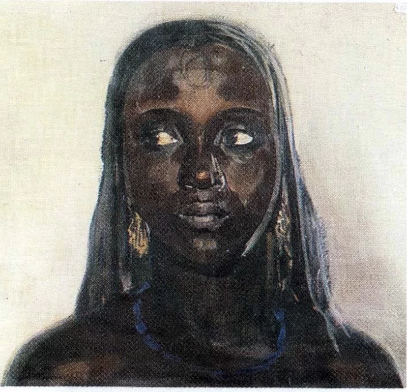 Negra (studio di testa) - Collegio Gesuitico Canopoleno, Sassari